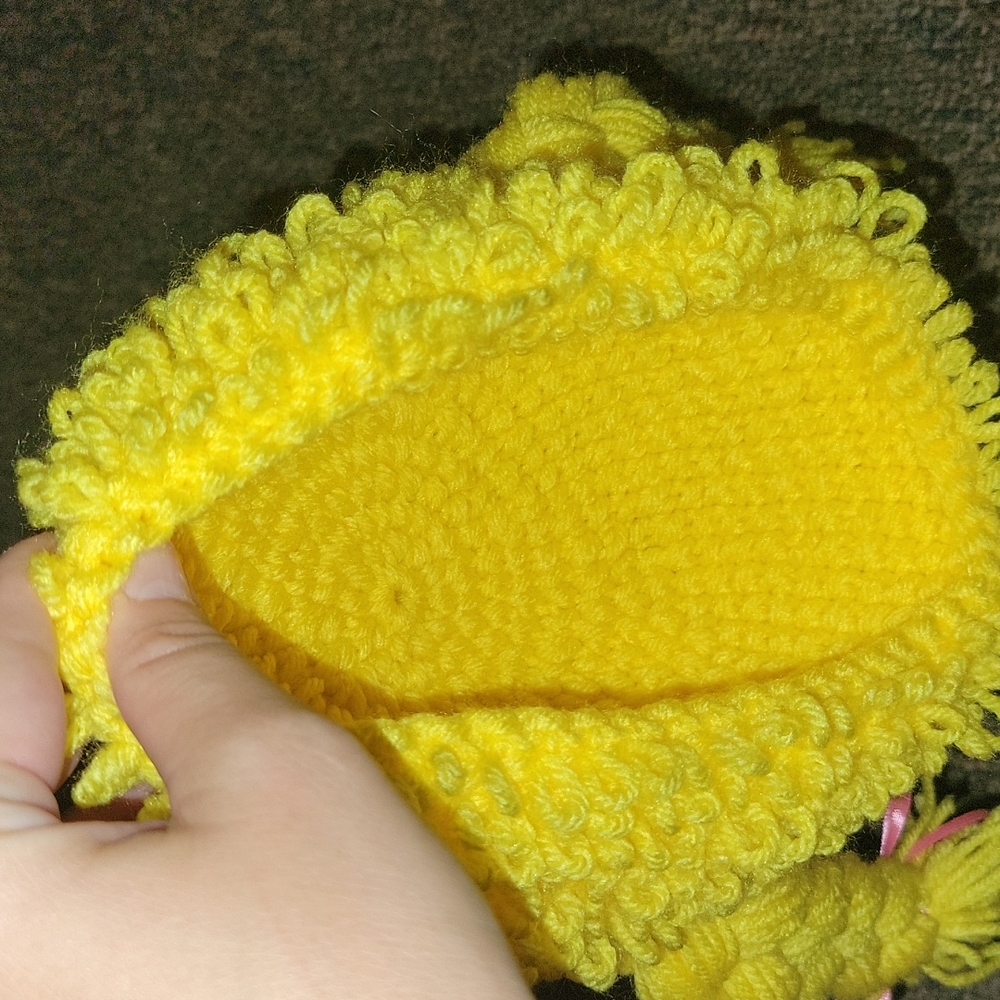 Hand Crocheted doll hat - Picture 3 of 7